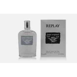 Replay Profumi Jeans Original For Him Eau de Toilette ml.75 2.5 Fl.Oz Spray